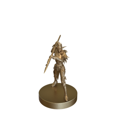 Elven Moon Runner Spear by Epic Miniatures