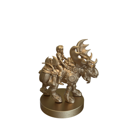 Snow Moose Rider by Epic Miniatures