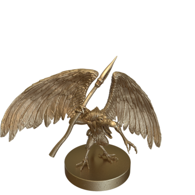 Vulture Demon Spear by Epic Miniatures