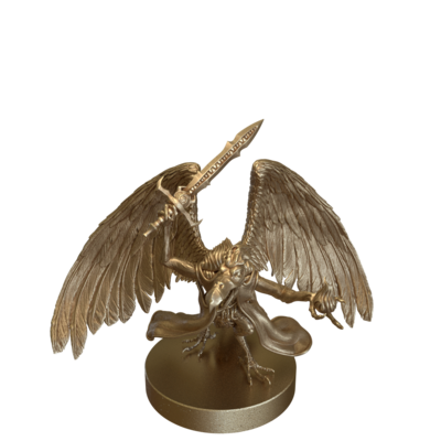 Vulture Demon with Sword by Epic Miniatures