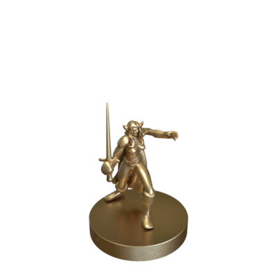 female drow warlock sword by mz4250