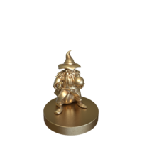 dwarf wizard with orb by mz4250