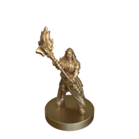Battle Nun flaming mace  by Printed Obsession
