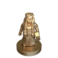 dwarf female blacksmith by mz4250