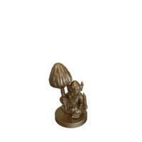 Goblin Shaman With Mushroom And Sword  by Amini 3D