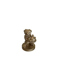 Goblin Alchemist With Large Bomb  by Epic Miniatures