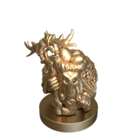Dwarven Druid by Amini 3D