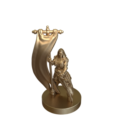 Battle Nuns standard bearer  by printed Obsession 