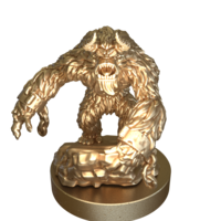 Yeti Lurking by Epic Miniatures