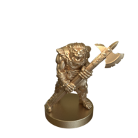Bugbear With Two Handed Axe  by Duncan Shadow
