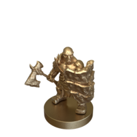 Dwarf with Axe and Shield  by Cast N Play