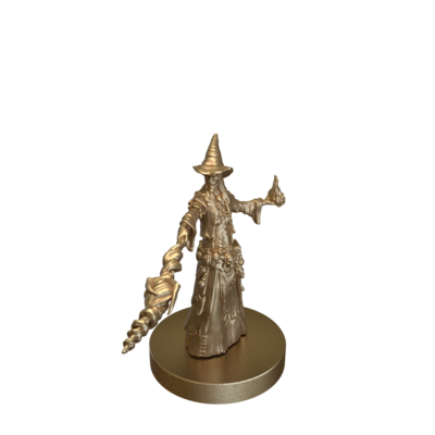 Green Hag Magic Attack by Epic Miniatures