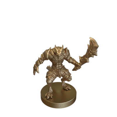 Dragonborn Warrior with Sword by Epic Miniatures