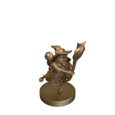 Tabaxi Sorcerer Jump Attack by Epic Miniatures