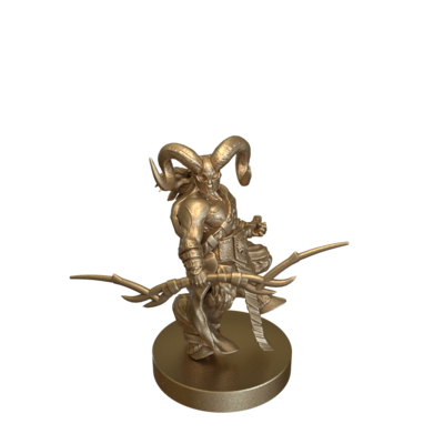 Satyr Armored Archer by Epic Miniatures