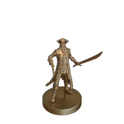Pirate Captain Fighter by Epic Miniatures