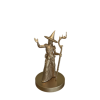 Female Elf Druid Circle of Spores by Epic Miniatures