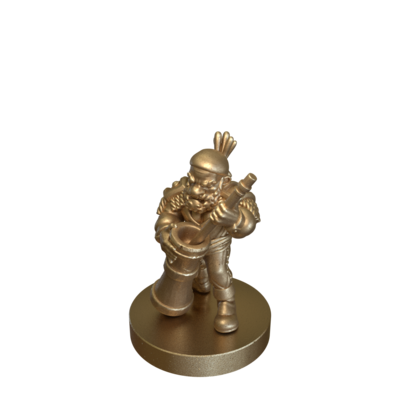 Hand Cannoneer Dwarf by Orc King Studio