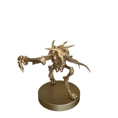 Bone Golem Attacking by Epic Miniatures