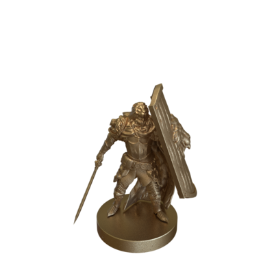 Hercles Knight Shieldmaster by Epic Miniatures