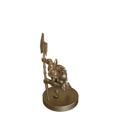 Hobgoblin Gladiator Halberd by Epic Miniatures