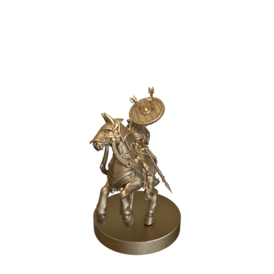 Skeleton Cavalry Spearman by Epic Miniatures