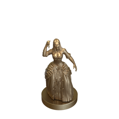 Vampire Lady Attacking by Epic Miniatures