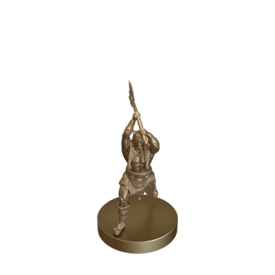 Barbarian Champion Axe by Epic Miniatures