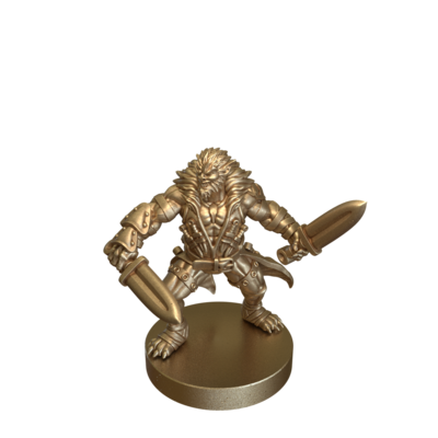 Bugbear with Swords by Epic Miniatures