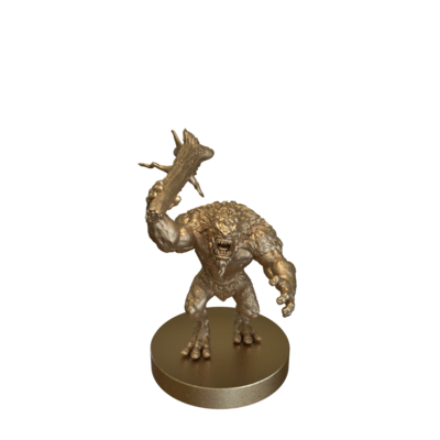 Norse Troll Attacking by Epic Miniatures