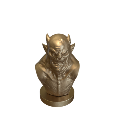 Frantic Demon Bust by Orc King Studio