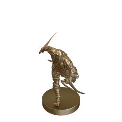 Elven Barbarian Bloodlust by Epic Miniatures