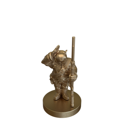 Hippo Soldier Salute by Epic Miniatures