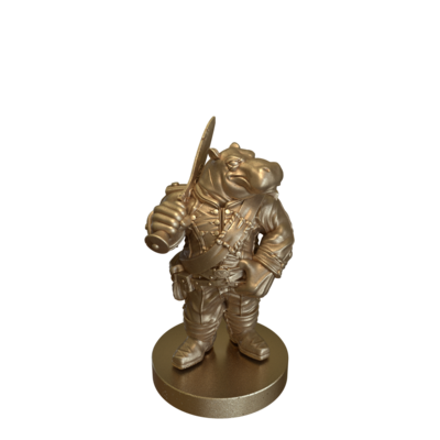 Hippo Soldier Sword by Epic Miniatures