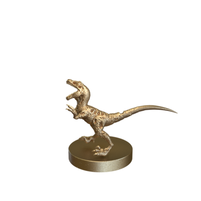 Velociraptor Zombie by Roleplaying Miniatures