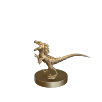 Velociraptor Zombie Feathered by Roleplaying Miniatures