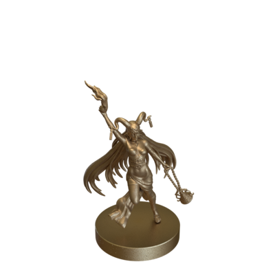 Enchantress Attacking by Epic Miniatures