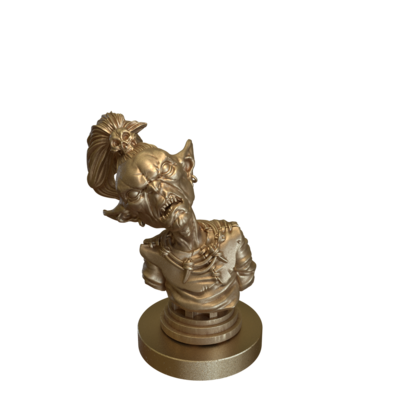 Goblin Top Knot by TytanTroll Miniatures