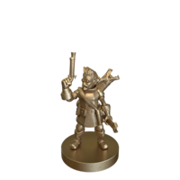 Gnome Male Artillerist Artificer by Printed Obsession