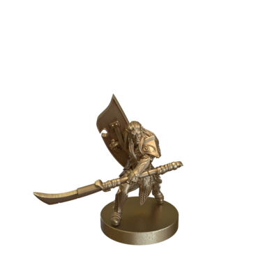Elf Glaive Warrior by TytanTroll Miniatures