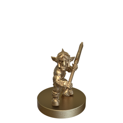 Goblin Glaive Ready by TytanTroll Miniatures