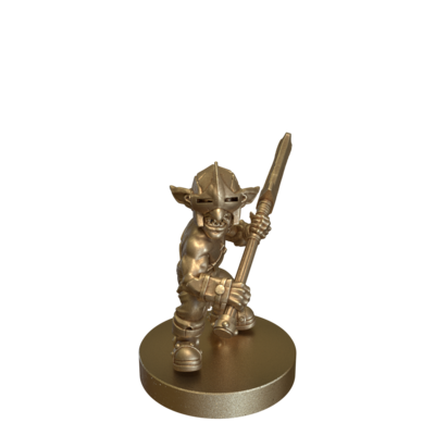Goblin Warrior Glaive by TytanTroll Miniatures