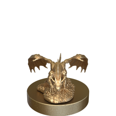 Young Red Dragon by Epic Miniatures