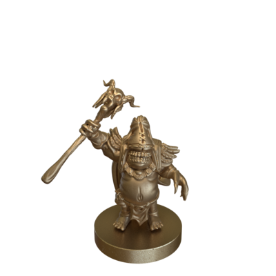 Ogre Warlock Staff by Epic Miniatures