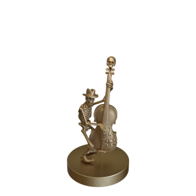 Skeleton Musician Double Bass by Epic Miniatures