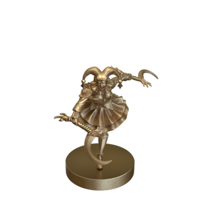 Harlequin Mad Girl Attacking by Epic Miniatures