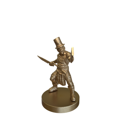 Bill the Butcher Top Hat by TytanTroll Miniatures
