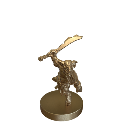 Wicked Goblin Tribe Sword by Epic Miniatures