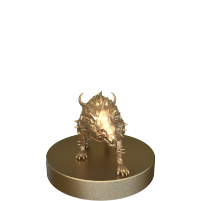 Warg Mount by Epic Miniatures
