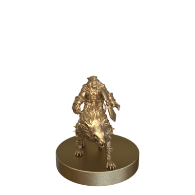 Orc Warg Rider by Epic Miniatures